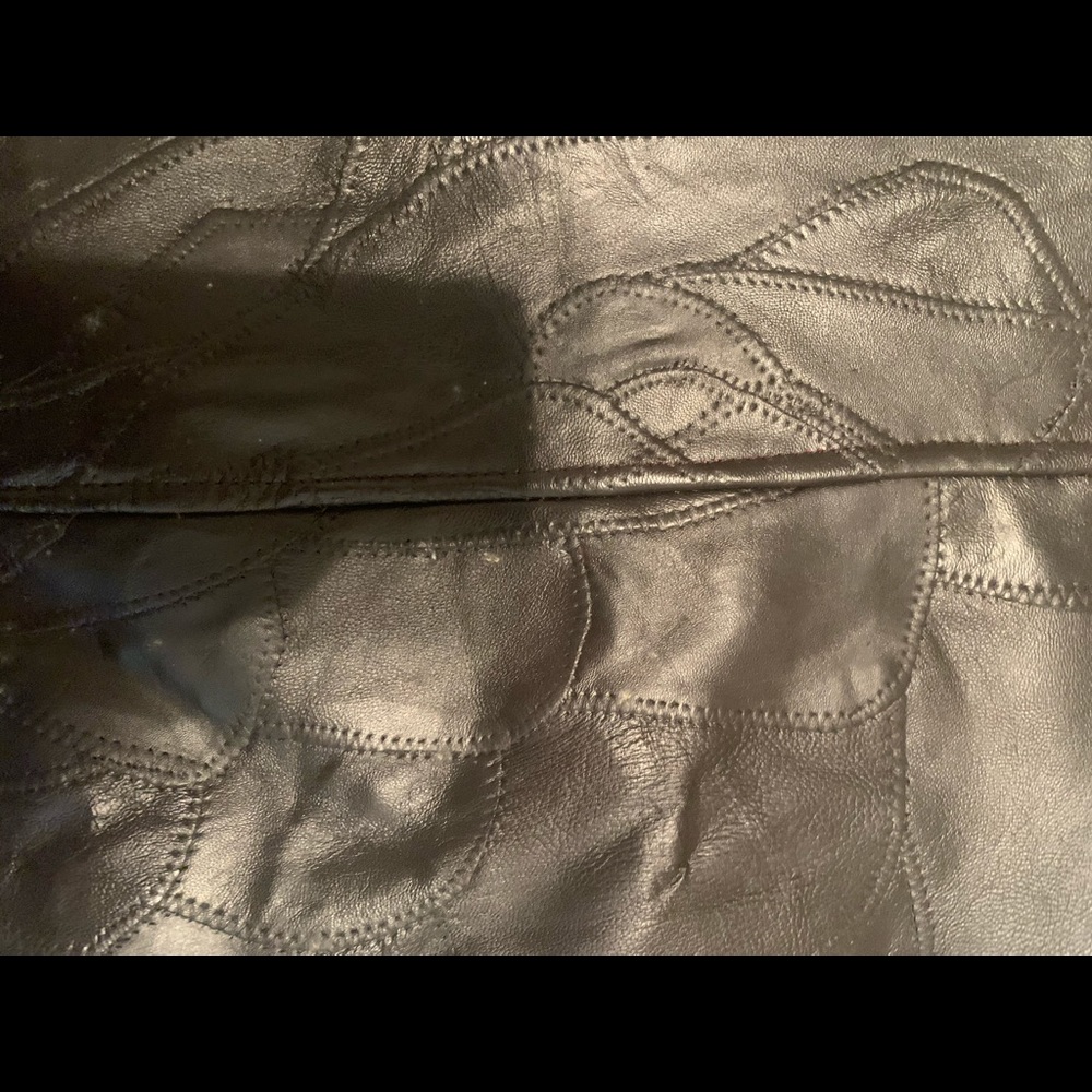 leather jacket - Picture 7 of 8